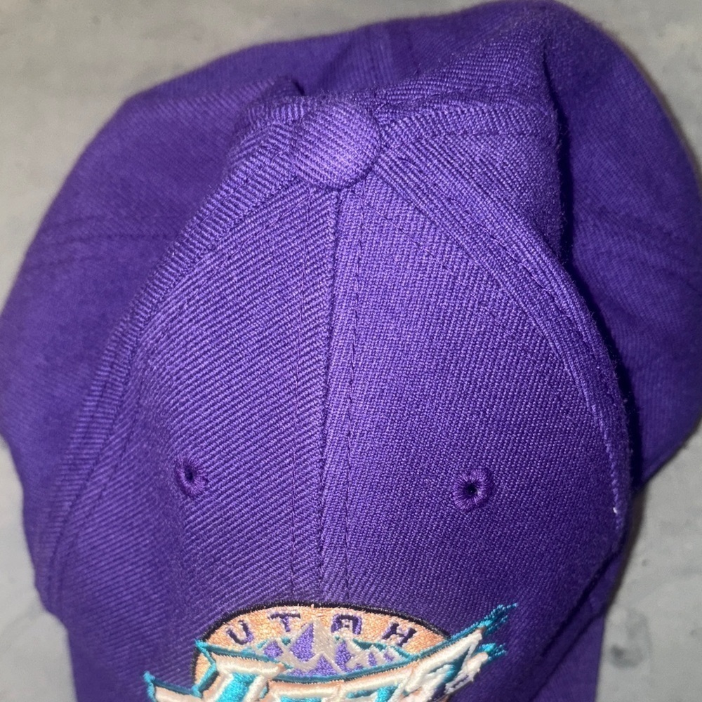 Utah Jazz Purple Vintage baseball hat - Picture 6 of 6